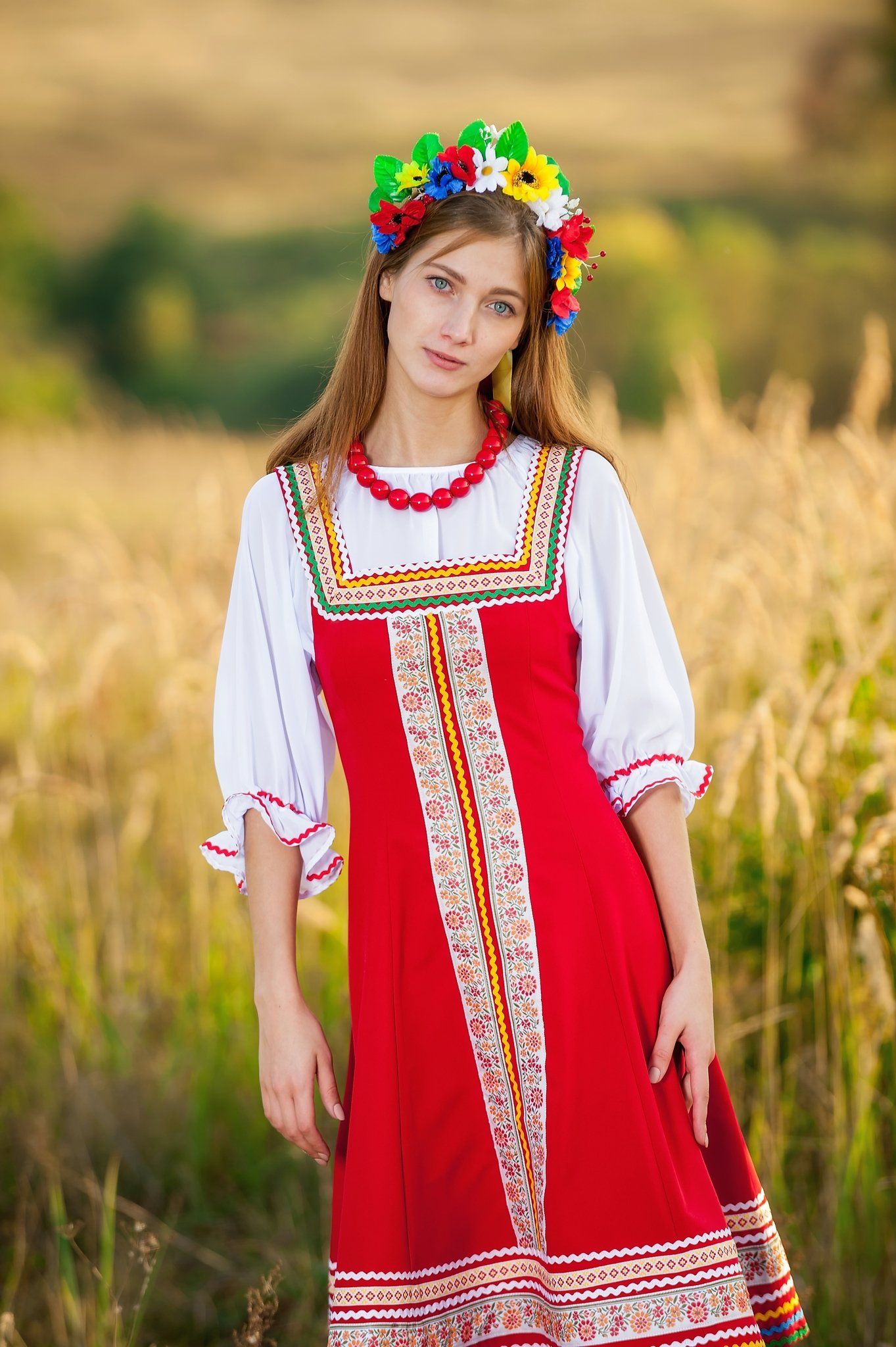 Women in Slavic costumes in Chicago — step in, relax, and chat live